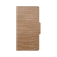 iDeal of Sweden iPhone 13 Pro Max Wallet Case - Pasjeshouder - Camel Croco