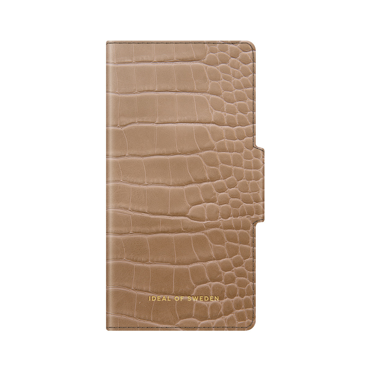 iDeal of Sweden iDeal of Sweden iPhone 13 Pro Max Wallet Case - Pasjeshouder - Camel Croco