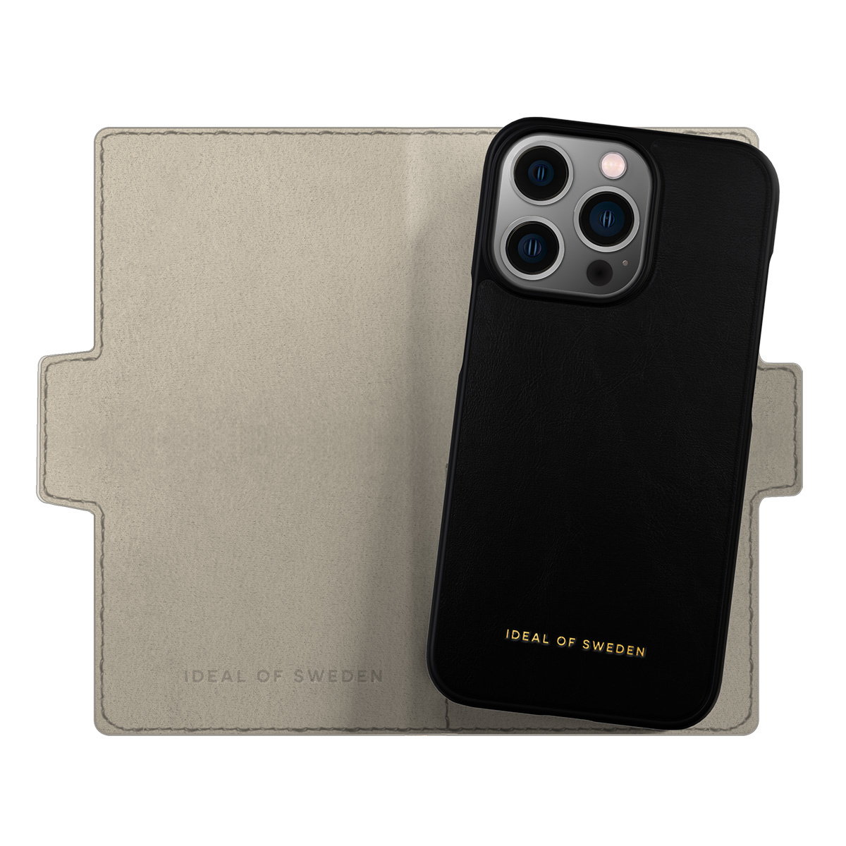 iDeal of Sweden iDeal of Sweden iPhone 13 Pro Max Wallet Case - Pasjeshouder - Camel Croco, foto 5 van 6