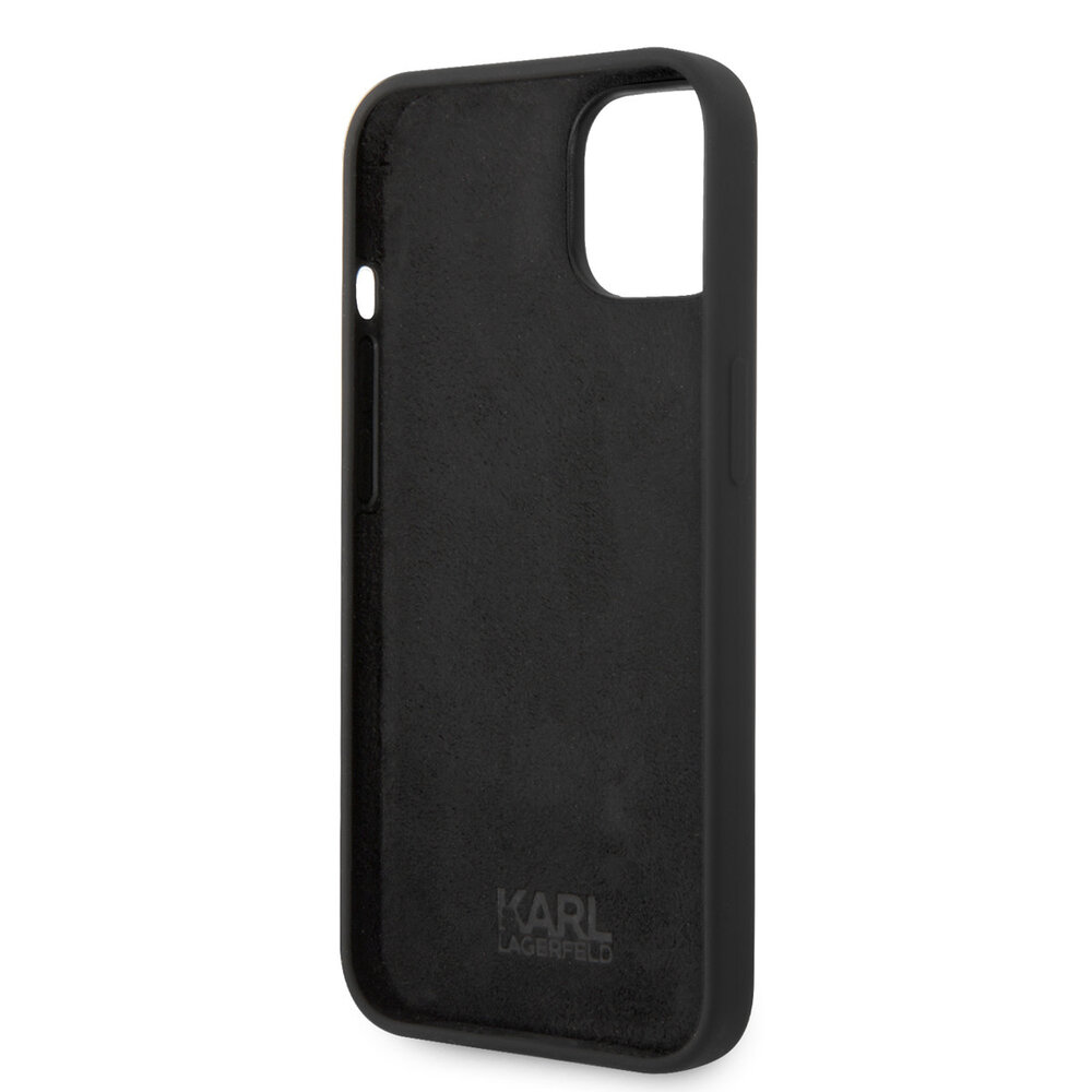 Karl Lagerfeld Karl Lagerfeld coque arriere rigide pour iPhone 14 & 15 Plus - Karl's Head - Noir Karl Lagerfeld Karl Lagerfeld coque arriere rigide pour iPhone 14 & 15 Plus - Karl's Head - Noir