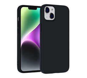 UNIQ Accessory UNIQ Accessory iPhone 14 & 15 Plus SilikonHulle - Schwarz UNIQ Accessory UNIQ Accessory iPhone 14 & 15 Plus SilikonHulle - Schwarz