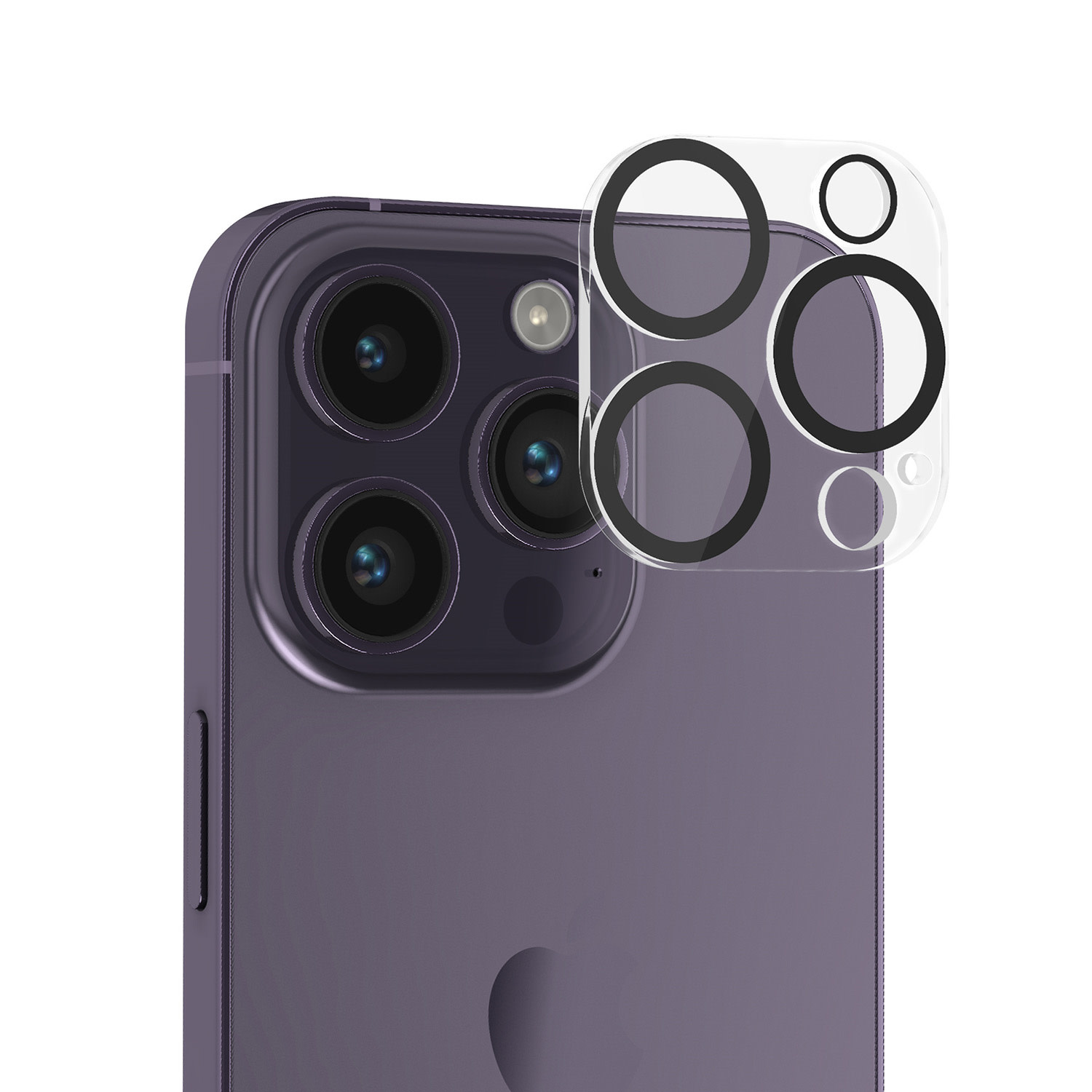 UNIQ Accessory UNIQ Accessory iPhone 14 Pro Lens Protector - Transparant