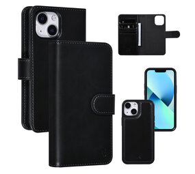 UNIQ Accessory UNIQ Accessory 2 in 1 iPhone 13 Mini Black Book type and back cover card holder - magnetic closure UNIQ Accessory UNIQ Accessory 2 in 1 iPhone 13 Mini Black Book type and back cover card holder - magnetic closure