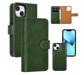 UNIQ Accessory UNIQ Accessory 2 in 1 iPhone 13 Mini Green Book type and back cover card holder - magnetic closure UNIQ Accessory UNIQ Accessory 2 in 1 iPhone 13 Mini Green Book type and back cover card holder - magnetic closure
