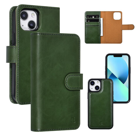 UNIQ Accessory UNIQ Accessory iPhone 13 Mini Vert Porte-cartes type livre et couverture arrière - fermeture magnétique UNIQ Accessory UNIQ Accessory iPhone 13 Mini Vert Porte-cartes type livre et couverture arrière - fermeture magnétique