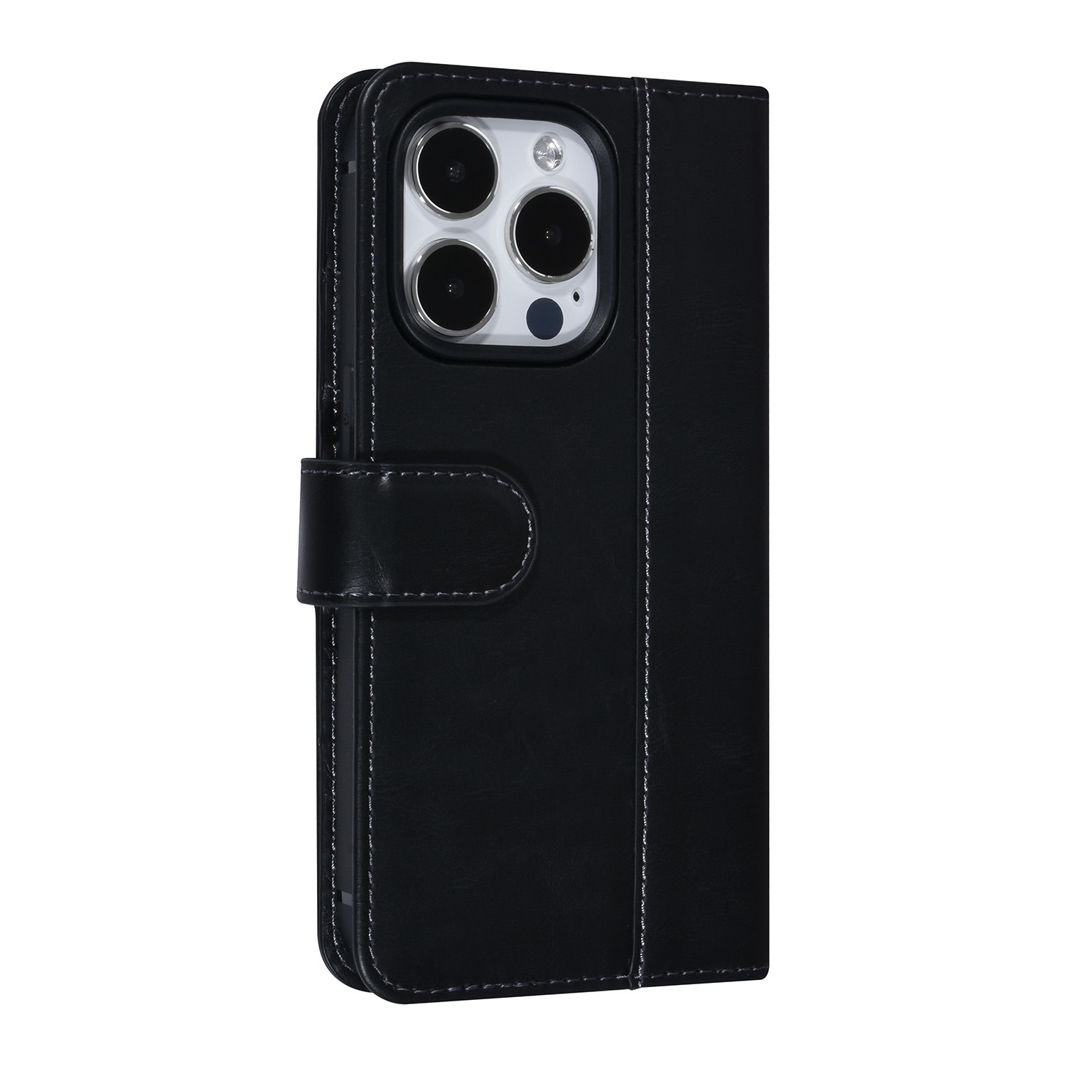 UNIQ Accessory UNIQ Accessory Zwart iPhone 14 Pro Booktype Pasjeshouder voor 3 pasjes - Magneetsluiting, foto 3 van 5