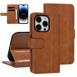 UNIQ Accessory UNIQ Accessory iPhone 14 Pro Brown Booktype Card holder for 3 cards - Magnetic closure UNIQ Accessory UNIQ Accessory iPhone 14 Pro Brown Booktype Card holder for 3 cards - Magnetic closure