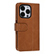 UNIQ Accessory UNIQ AccessoryiPhone 14 Pro Marron Porte-cartes Booktype pour 3 cartes - Fermeture magnétique UNIQ Accessory UNIQ AccessoryiPhone 14 Pro Marron Porte-cartes Booktype pour 3 cartes - Fermeture magnétique