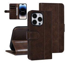 UNIQ Accessory UNIQ AccessoryiPhone 14 Pro Marron foncé Porte-cartes Booktype pour 3 cartes - Fermeture magnétique UNIQ Accessory UNIQ AccessoryiPhone 14 Pro Marron foncé Porte-cartes Booktype pour 3 cartes - Fermeture magnétique