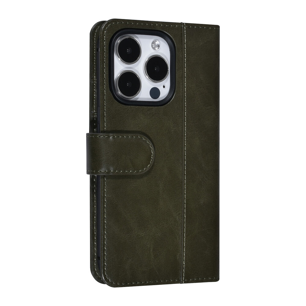 UNIQ Accessory UNIQ Accessory iPhone 14 Pro Vert foncé Porte-cartes Booktype pour 3 cartes - Fermeture magnétique UNIQ Accessory UNIQ Accessory iPhone 14 Pro Vert foncé Porte-cartes Booktype pour 3 cartes - Fermeture magnétique