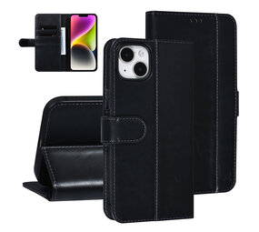 UNIQ Accessory UNIQ Accessory iPhone 14 & 15 Plus - Schwarz Booktype Kartenhalter fur 3 Karten - Magnetverschluss UNIQ Accessory UNIQ Accessory iPhone 14 & 15 Plus - Schwarz Booktype Kartenhalter fur 3 Karten - Magnetverschluss