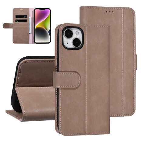 UNIQ Accessory UNIQ AccessoryiPhone 14 & 15 Plus Rose Porte-cartes Booktype pour 3 cartes - Fermeture magnetique UNIQ Accessory UNIQ AccessoryiPhone 14 & 15 Plus Rose Porte-cartes Booktype pour 3 cartes - Fermeture magnetique