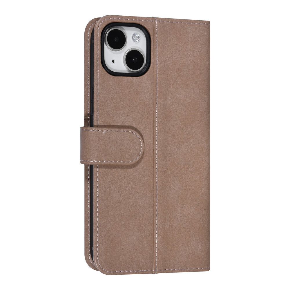 UNIQ Accessory UNIQ Accessory Roze iPhone 14 & 15 Plus Booktype Pasjeshouder voor 3 pasjes - Magneetsluiting UNIQ Accessory UNIQ Accessory Roze iPhone 14 & 15 Plus Booktype Pasjeshouder voor 3 pasjes - Magneetsluiting