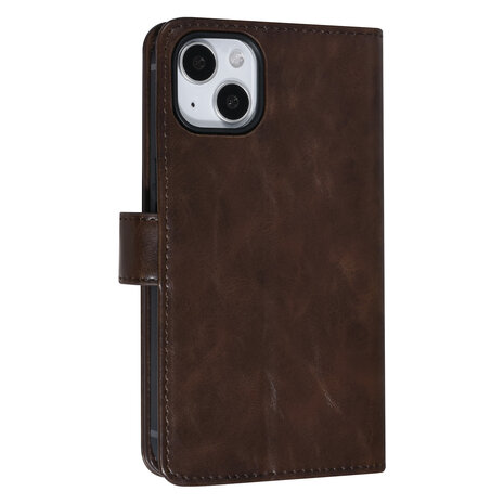 UNIQ Accessory UNIQ Accessory iPhone 14 & 13 Dark Brown Booktype Card holder for 9 cards - Magnetic closure UNIQ Accessory UNIQ Accessory iPhone 14 & 13 Dark Brown Booktype Card holder for 9 cards - Magnetic closure