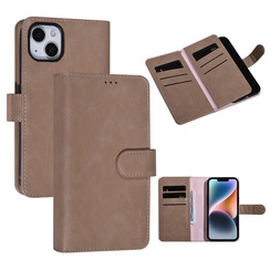 UNIQ Accessory Roze iPhone 14 & 13 Booktype Pasjeshouder voor 9 pasjes - Magneetsluiting