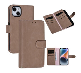 UNIQ Accessory UNIQ Accessory Roze iPhone 14 & 13 Booktype Pasjeshouder voor 9 pasjes - Magneetsluiting UNIQ Accessory UNIQ Accessory Roze iPhone 14 & 13 Booktype Pasjeshouder voor 9 pasjes - Magneetsluiting