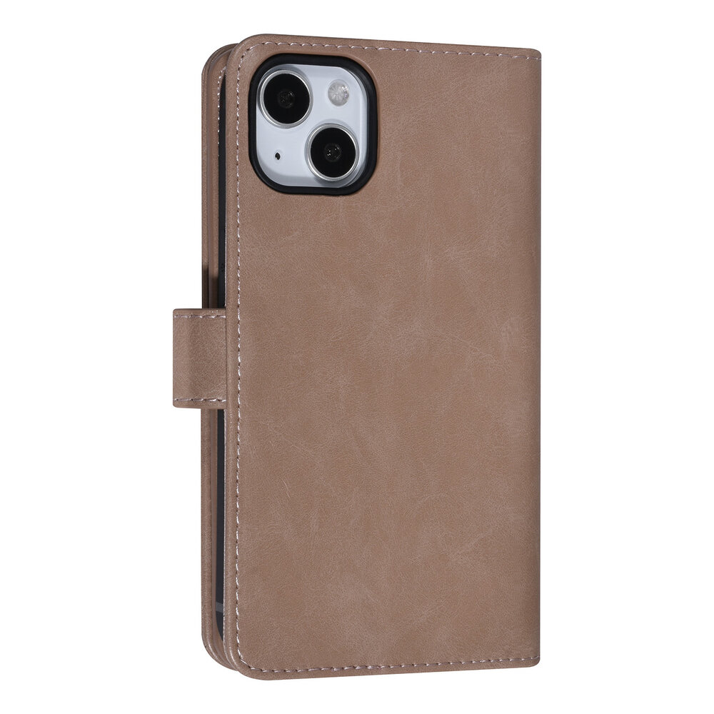 UNIQ Accessory UNIQ Accessory iPhone 14 & 13 - Rosa Booktype Kartenhalter fur 9 Karten - Magnetverschluss UNIQ Accessory UNIQ Accessory iPhone 14 & 13 - Rosa Booktype Kartenhalter fur 9 Karten - Magnetverschluss