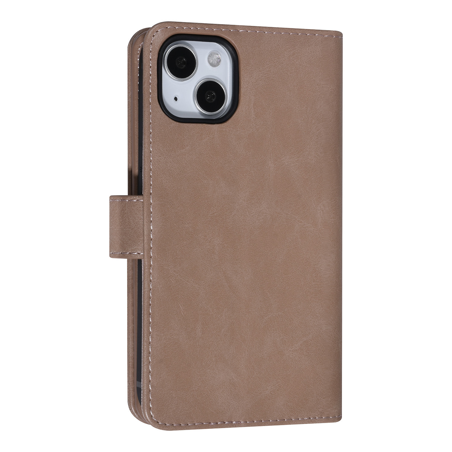 UNIQ Accessory UNIQ Accessory Roze iPhone 14 & 13 Booktype Pasjeshouder voor 9 pasjes - Magneetsluiting, foto 3 van 5