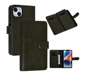 UNIQ Accessory UNIQ Accessory iPhone 14 & 13 Dark Green Booktype Card holder for 9 cards - Magnetic closure UNIQ Accessory UNIQ Accessory iPhone 14 & 13 Dark Green Booktype Card holder for 9 cards - Magnetic closure