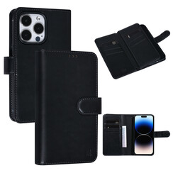 UNIQ Accessory iPhone 14 Pro Black Booktype Card holder for 9 cards - Magnetic closure