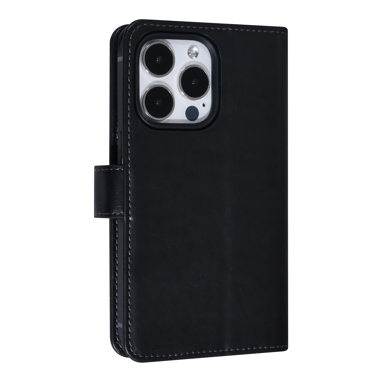 UNIQ Accessory UNIQ Accessory Zwart iPhone 14 Pro Booktype Pasjeshouder voor 9 pasjes - Magneetsluiting, foto 3 van 5
