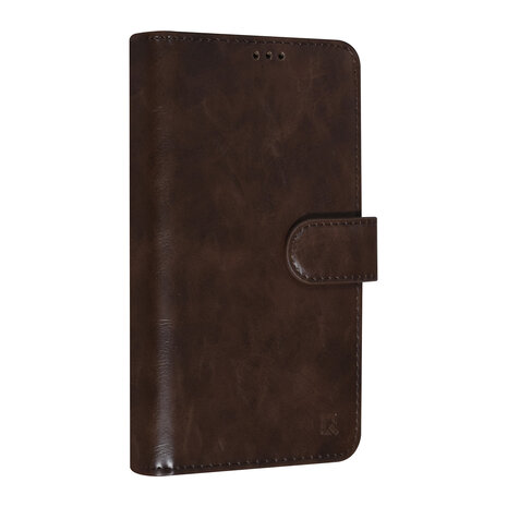 UNIQ Accessory UNIQ Accessory iPhone 14 Pro Dark Brown Booktype Card holder for 9 cards - Magnetic closure UNIQ Accessory UNIQ Accessory iPhone 14 Pro Dark Brown Booktype Card holder for 9 cards - Magnetic closure