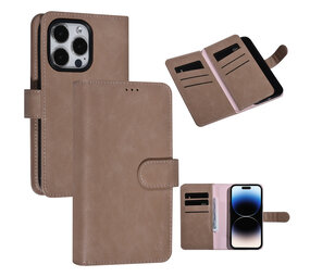 UNIQ Accessory UNIQ Accessory iPhone 14 Pro - Rosa Booktype Kartenhalter für 9 Karten - Magnetverschluss UNIQ Accessory UNIQ Accessory iPhone 14 Pro - Rosa Booktype Kartenhalter für 9 Karten - Magnetverschluss