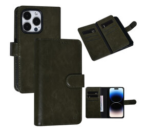 UNIQ Accessory UNIQ Accessory iPhone 14 Pro Dark Green Booktype Card holder for 9 cards - Magnetic closure UNIQ Accessory UNIQ Accessory iPhone 14 Pro Dark Green Booktype Card holder for 9 cards - Magnetic closure