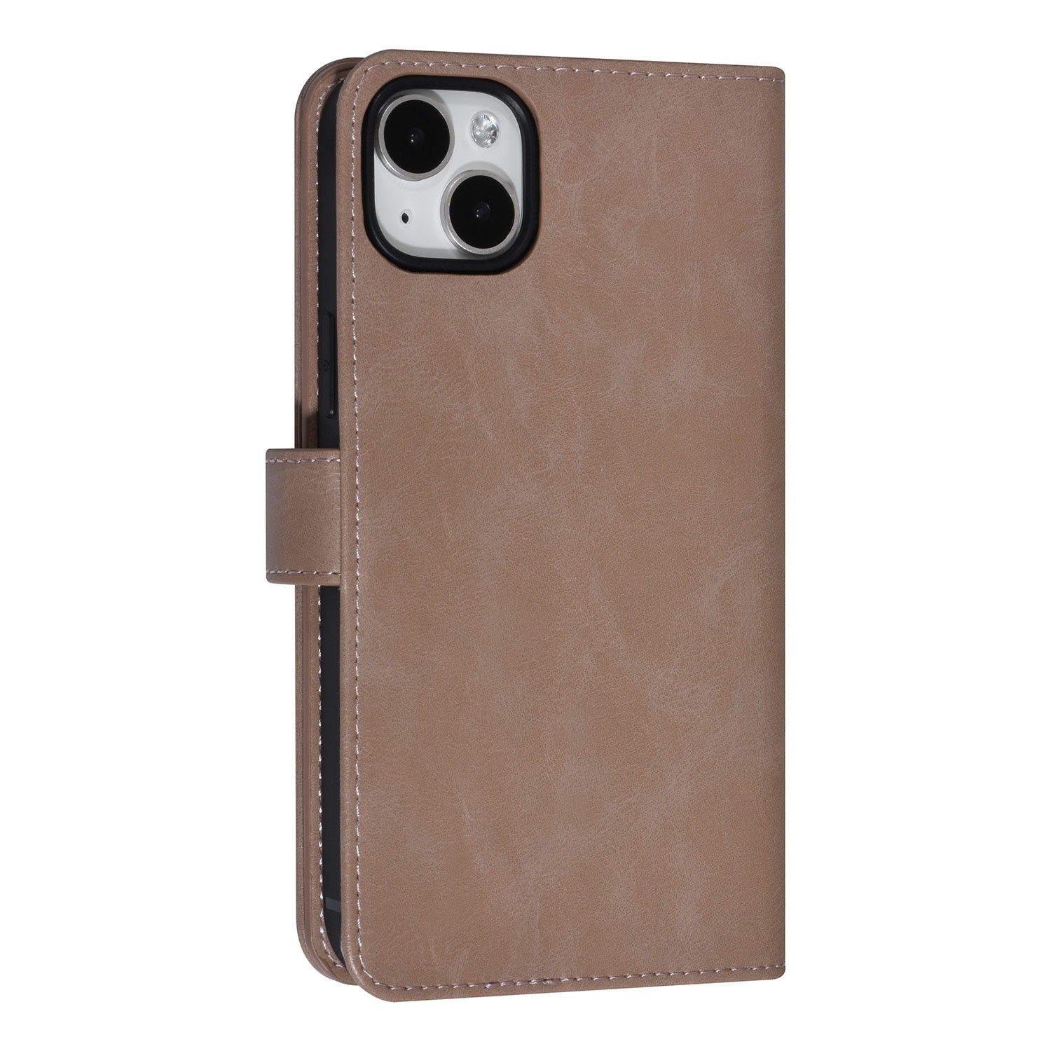 UNIQ Accessory UNIQ Accessory Roze iPhone 14 & 15 Plus Booktype Pasjeshouder voor 9 pasjes - Magneetsluiting, foto 3 van 5
