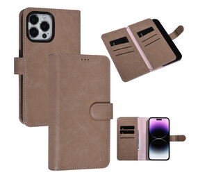 UNIQ Accessory UNIQ Accessory iPhone 14 Pro Max Pink Booktype Card holder for 9 cards - Magnetic closure UNIQ Accessory UNIQ Accessory iPhone 14 Pro Max Pink Booktype Card holder for 9 cards - Magnetic closure