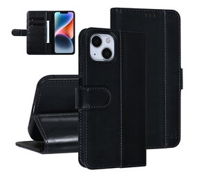 UNIQ Accessory UNIQ Accessory Zwart iPhone 14 & 13 Booktype Pasjeshouder voor 3 pasjes - Magneetsluiting UNIQ Accessory UNIQ Accessory Zwart iPhone 14 & 13 Booktype Pasjeshouder voor 3 pasjes - Magneetsluiting