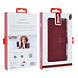 UNIQ Accessory UNIQ Accessory 2 in 1 Rood iPhone 13 Mini Booktype en Backcover Pasjeshouder - Magneetsluiting UNIQ Accessory UNIQ Accessory 2 in 1 Rood iPhone 13 Mini Booktype en Backcover Pasjeshouder - Magneetsluiting