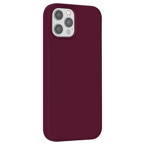UNIQ Accessory UNIQ Accessory iPhone 12 Pro Max Premium Backcover hoesje - Bordeaux