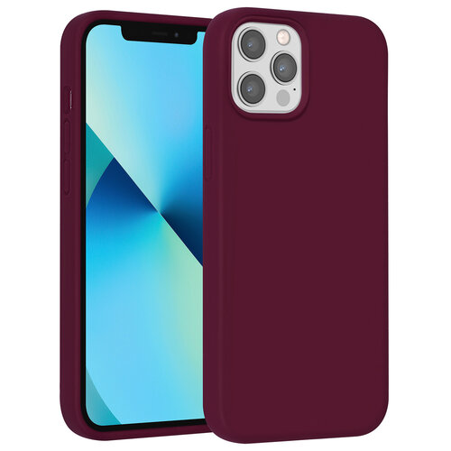 UNIQ Accessory UNIQ Accessory iPhone 12 Pro Max Premium Backcover hoesje - Bordeaux