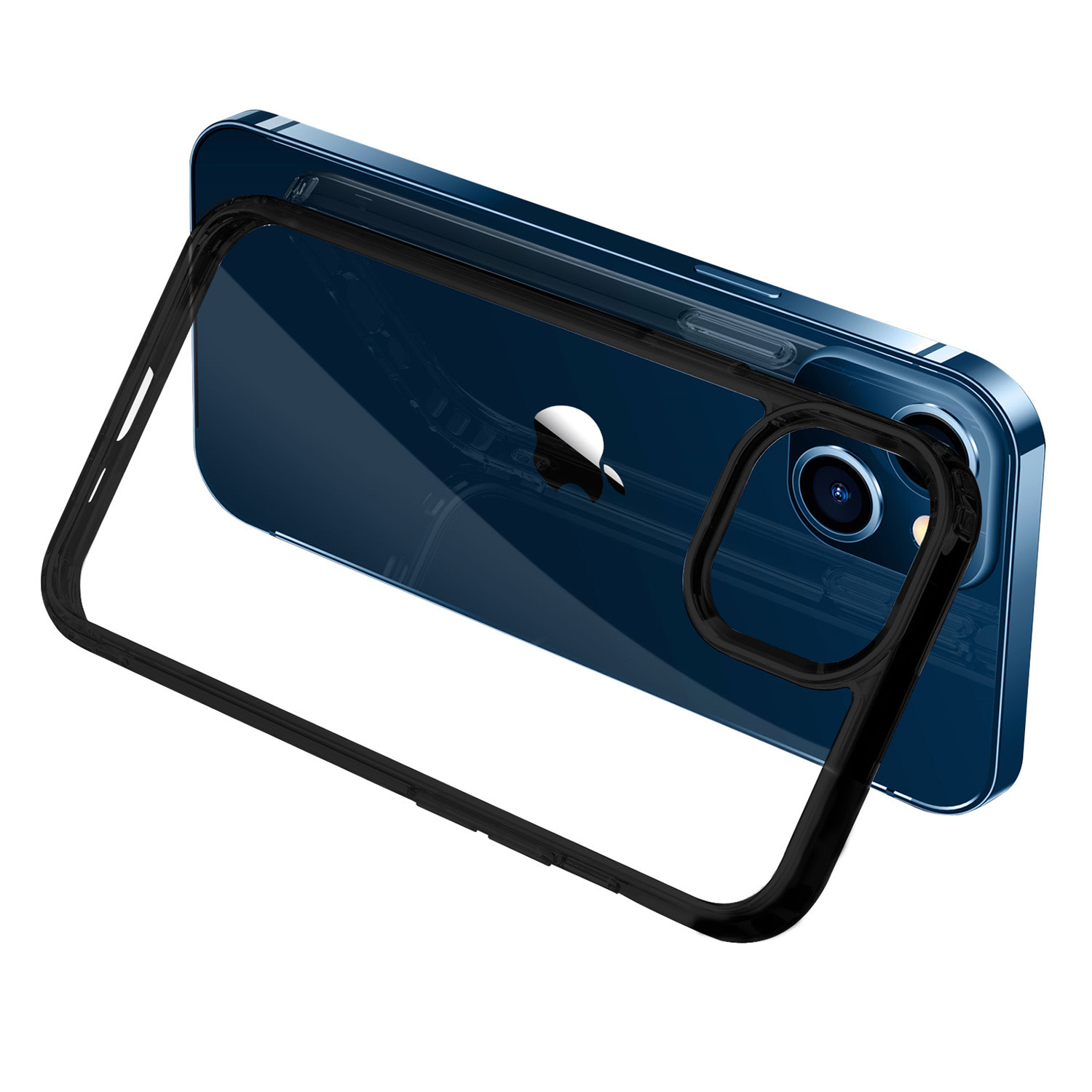UNIQ Accessory UNIQ Accessory iPhone 13 & iPhone 14 Premium back cover - Zwart, foto 2 van 3