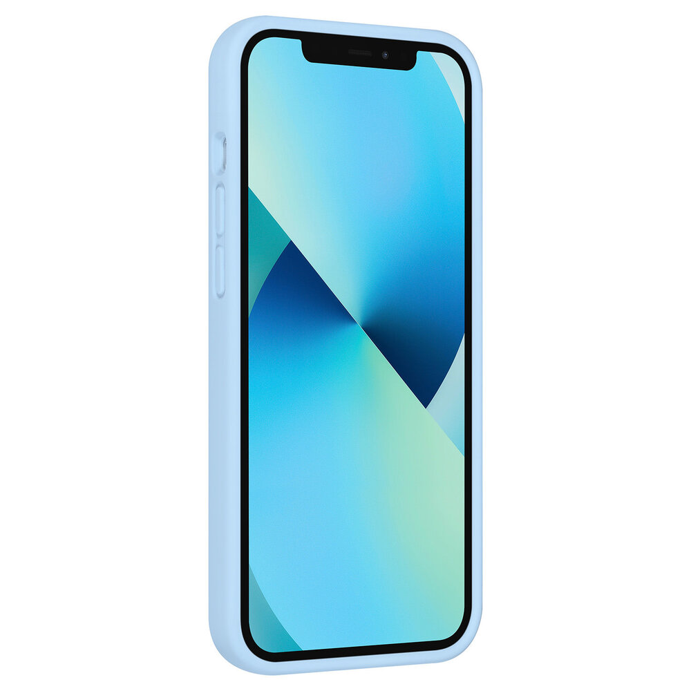 UNIQ Accessory UNIQ Accessory iPhone 12 Pro Max - Premium TPU Backcover - Light Blue UNIQ Accessory UNIQ Accessory iPhone 12 Pro Max - Premium TPU Backcover - Light Blue