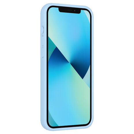 UNIQ Accessory UNIQ Accessory iPhone 12 Pro Max - Premium TPU Backcover - Light Blue UNIQ Accessory UNIQ Accessory iPhone 12 Pro Max - Premium TPU Backcover - Light Blue