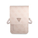 Guess Guess 7 inch Leather Wallet bag - 4G - Triangle - Rose Guess Guess 7 inch Leather Wallet bag - 4G - Triangle - Rose