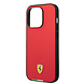 Ferrari Ferrari Coque arrière rigide iPhone 14 Pro - Italian Flag Line - Rouge Ferrari Ferrari Coque arrière rigide iPhone 14 Pro - Italian Flag Line - Rouge