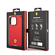 Ferrari Ferrari iPhone 14 Pro Max Hardcase Backcover - Italian Flag Line - Rood Ferrari Ferrari iPhone 14 Pro Max Hardcase Backcover - Italian Flag Line - Rood