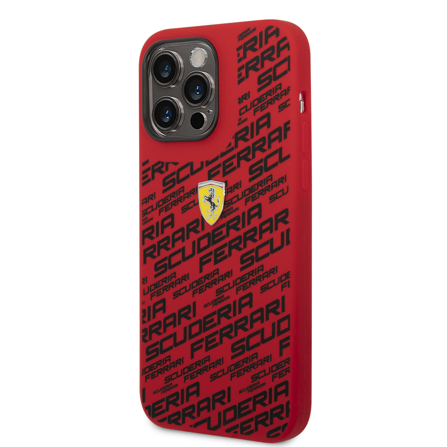 Ferrari Ferrari iPhone 14 Pro Max Hardcase Backcover - Scuderia All-Over - Rood, foto 2 van 6
