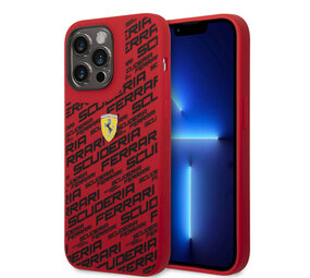 Ferrari Ferrari Coque arrière rigide iPhone 14 Pro Max - Scuderia All-Over - Rouge Ferrari Ferrari Coque arrière rigide iPhone 14 Pro Max - Scuderia All-Over - Rouge