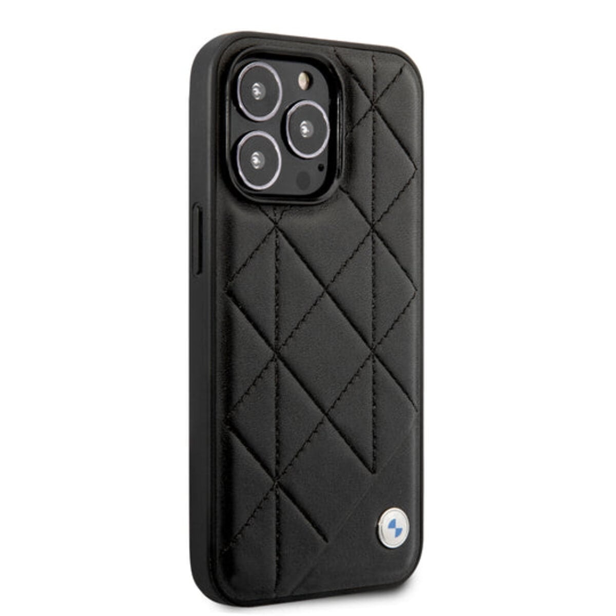 BMW BMW iPhone 14 & 15 Plus Hardcase Backcover - Quilted - Zwart, foto 2 van 4