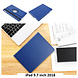 Book Case Tablet voor Apple IPad 9.7'' 2018 - Bleu foncé Book Case Tablet voor Apple IPad 9.7'' 2018 - Bleu foncé