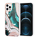 UNIQ Accessory UNIQ Accessory iPhone 12 - 12 Pro TPU Coque - Marble Green UNIQ Accessory UNIQ Accessory iPhone 12 - 12 Pro TPU Coque - Marble Green