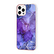 UNIQ Accessory UNIQ Accessory iPhone 12 - 12 Pro TPU Coque - Marble Purple UNIQ Accessory UNIQ Accessory iPhone 12 - 12 Pro TPU Coque - Marble Purple