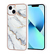 UNIQ Accessory UNIQ Accessory iPhone 13 & 14 TPU Backcover hoesje - Marble White UNIQ Accessory UNIQ Accessory iPhone 13 & 14 TPU Backcover hoesje - Marble White