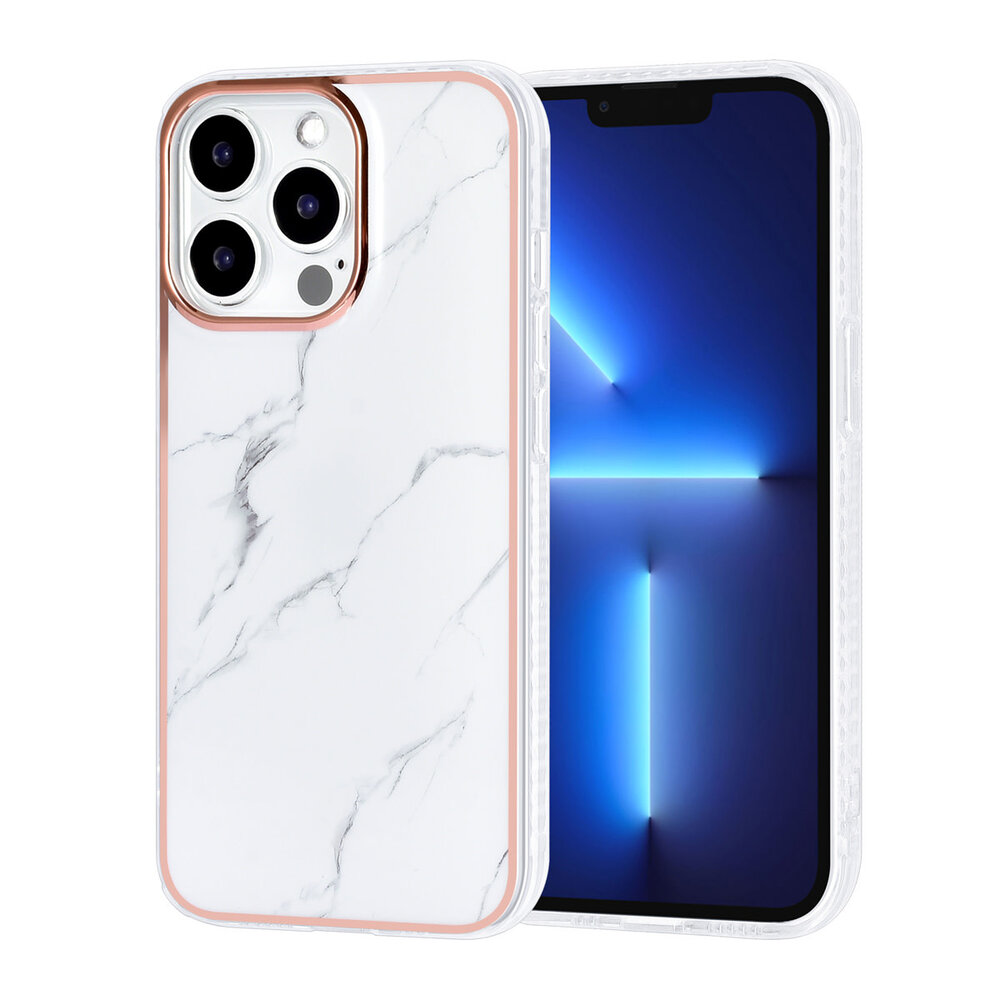 UNIQ Accessory UNIQ Accessory iPhone 13 Pro TPU Coque - Marble UNIQ Accessory UNIQ Accessory iPhone 13 Pro TPU Coque - Marble
