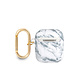 Guess Guess Airpods - Airpods 2 Case - Marble - Blauw Guess Guess Airpods - Airpods 2 Case - Marble - Blauw