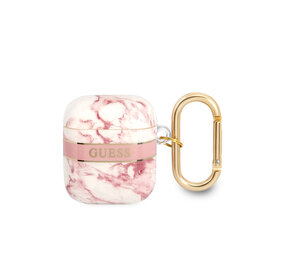 Guess Guess Airpods - Airpods 2 Case - Marble - Rosa Guess Guess Airpods - Airpods 2 Case - Marble - Rosa